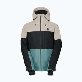 Pánská lyžařská bunda SCOTT Ultimate Dryo 10 frozen blue/dust white