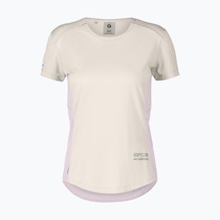 Dámské běžecké tričko SCOTT Endurance Tech cotton white/bliss pink