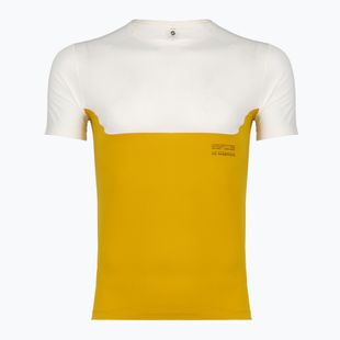 Pánské běžecké tričko SCOTT Endurance Tech white/sundial yellow
