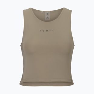 Tréninkový top SCOTT Endurance Crop toast beige