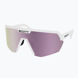 Sluneční brýle SCOTT Sport Shield white matt/amp lavender chrome