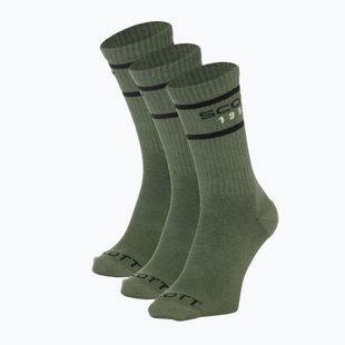 Ponožky SCOTT Retro Casual Crew 3 pairs tranguil green