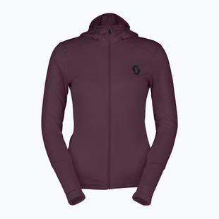 Dámská fleecová mikina SCOTT Defined Light Hoody cocoa red