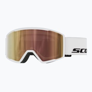 Lyžařské brýle SCOTT Trace Pro Light Sensitive white/amp ls cinnamon chrome