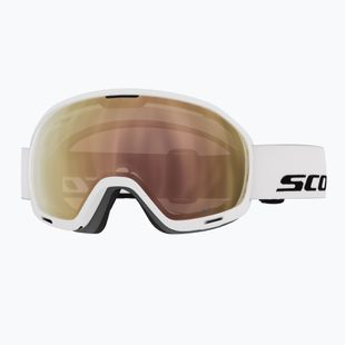 Lyžařské brýle SCOTT Unlimited II OTG LS white/amp ls cinnamon chrome