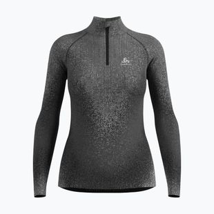 Termoaktivní mikina ODLO Performance Warm Blackcomb Bl Top Turtle Neck HZ black