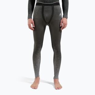 Pánské termo kalhoty ODLO Performance Warm Blackcomb Bl Bottom Long black