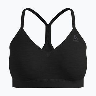 Termoaktivní sportovní podprsenka ODLO Merino Soft black