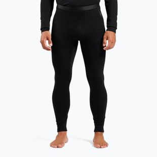 Pánské termo kalhoty ODLO Merino 160 Bl Bottom Long black