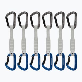 Sada lezeckých expresek Mammut Workhorse Keylock 6 ks grey/blue