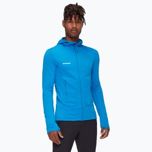 Pánská trekingová mikina Mammut Taiss Light ML Hooded glacier blue