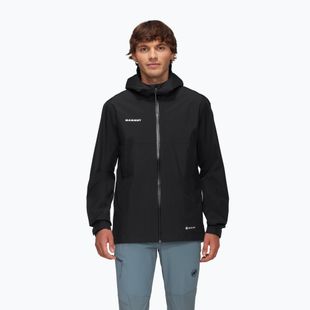 Pánská nepromokavá bunda Mammut Treeline HS Hooded black