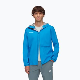 Pánská bunda do deště Mammut Ducan Light HS Hooded glacier blue