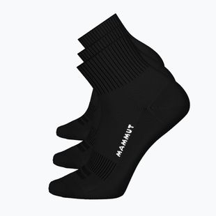 Ponožky Mammut Everyday Quarter 3 pairs black/black/black