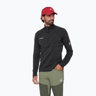 Pánská mikina Mammut Taiss ML Half Zip Pull black