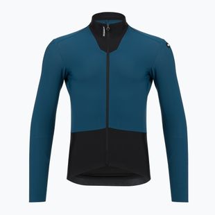 Pánské cyklistické tričko Longsleeve ASSOS Equipe R S11 Spring Fall petrol blue