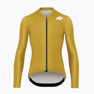 Pánské cyklistické tričko Longsleeve ASSOS Mille GT S11 EVO golden yellow