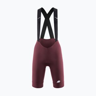 Dámské cyklistické šortky ASSOS Uma GT S11 Bib Shorts W burgundy red