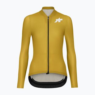 Dámské cyklistické tričko Longsleeve ASSOS Uma GT S11 EVO In golden yellow