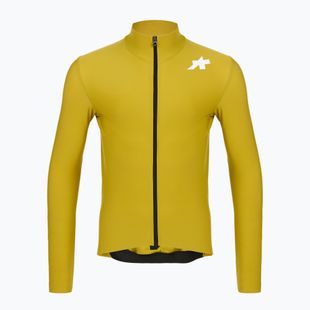 Pánské cyklistické tričko Longsleeve ASSOS Mille GT Spring Fall Jersey S11 golden yellow