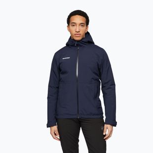 Pánská nepromokavá bunda Mammut Linard HS Thermo Hooded Jacket Men marine