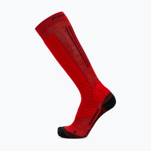 Ponožky Mammut Ski Mountaineering Merino Knee mammut red/black