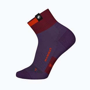 Ponožky Mammut Hiking Merino Quarter Socks paloja/dark mammut red