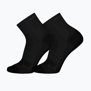 Ponožky Mammut Multisport Quarter Socks 2 pack black/black