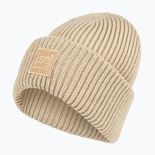 Zimní čepice super.natural KriTeeini Beanie white pepper
