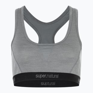 Sportovní podprsenka super.natural Tundra 220 Semplice cashmere grey melange