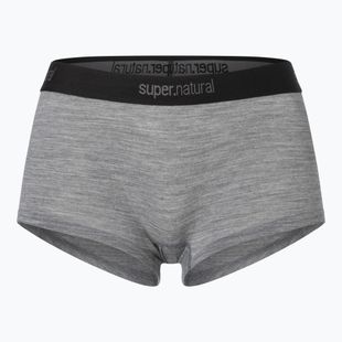 Dámské termo boxerky super.natural Tundra 175 Boyfriend Hipster cashmere grey melange
