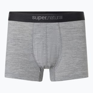 Pánské termo boxerky super.natural Tundra 175 cashmere grey melange