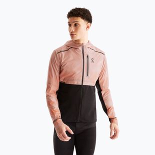 Pánská běžecká bunda On Weather Lumos woodrose/black