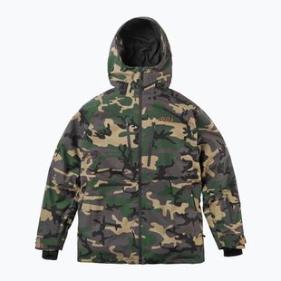 Pánská snowboardová bunda ThirtyTwo TM Recycled X Fava camo