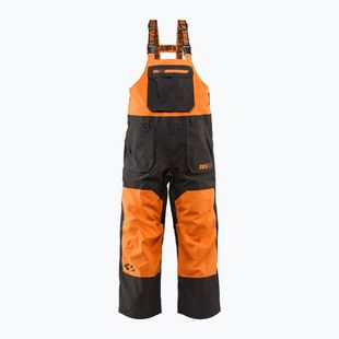 Pánské snowboardové salopety ThirtyTwo Basement Bib black/orange