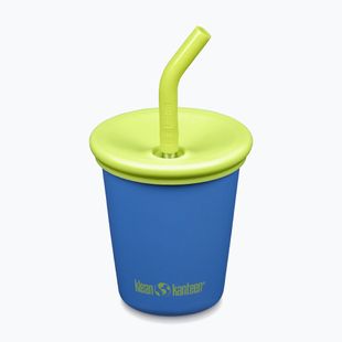 Hrnek KLEAN KANTEEN Steel Straw Lid 296 ml super sonic