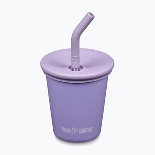 Hrnek KLEAN KANTEEN Steel Straw Lid 296 ml paisley purple