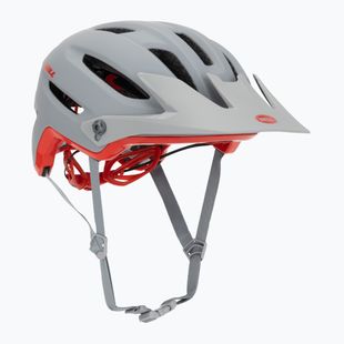Cyklistická přilba Bell 4Forty Integrated MIPS matte gloss gray/crimson