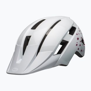 Dětská cyklistická přilba Bell Sidetrack II stars gloss/white