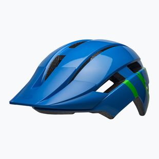 Dětská cyklistická přilba Bell Sidetrack II Integrated MIPS Jr gloss blue/green