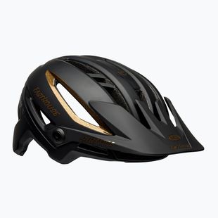 Cyklistická přilba Bell Sixer Integrated MIPS fasthouse matte gloss black/gold