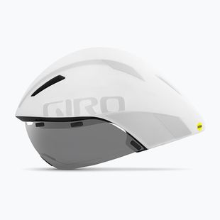 Cyklistická přilba Giro Aerohead MIPS matte white silver