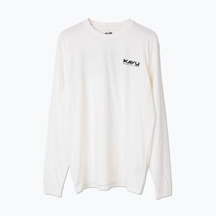 Pánské tričko longsleeve KAVU Etch Art. off white