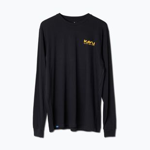 Pánské tričko longsleeve KAVU Free Time black