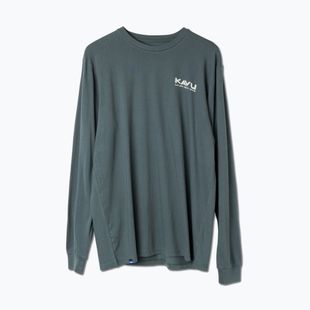 Pánské tričko longsleeve KAVU Free Time green gables