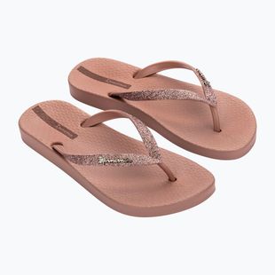 Dámské žabky Ipanema Anatomica Lolita brown/glitter brown