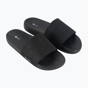 Pánské nazouváky RIDER Grid Slide black/black/silver