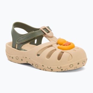 Dětské sandály Ipanema Summer XV Baby light beige/green/yellow