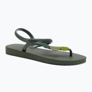 Dámské sandály Havaianas Flash Urban Plus olive green