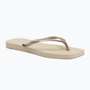 Dámské žabky Havaianas Slim Square sand grey
